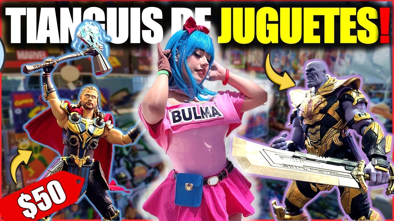 🔥 COMPRÉ ESTAS FIGURAS En el MEJOR TIANGUIS de JUGUETES ✅