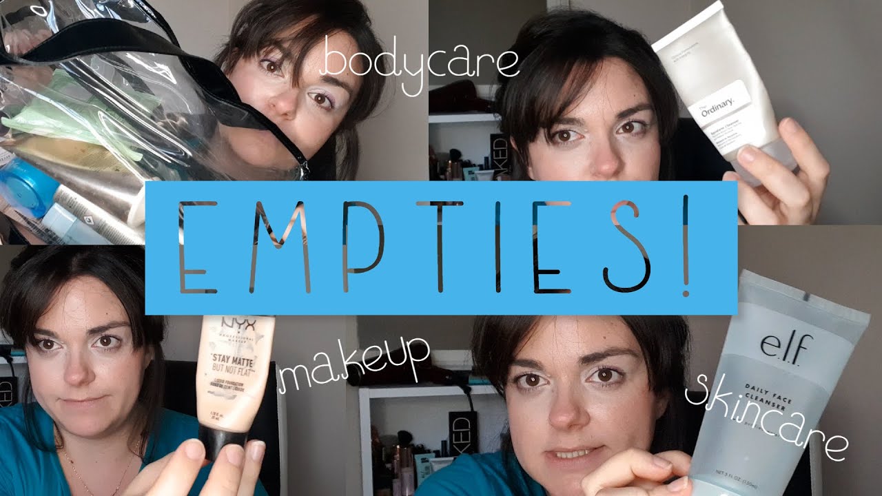 My First Empties! Skincare, Makeup, Bodycare & Misc