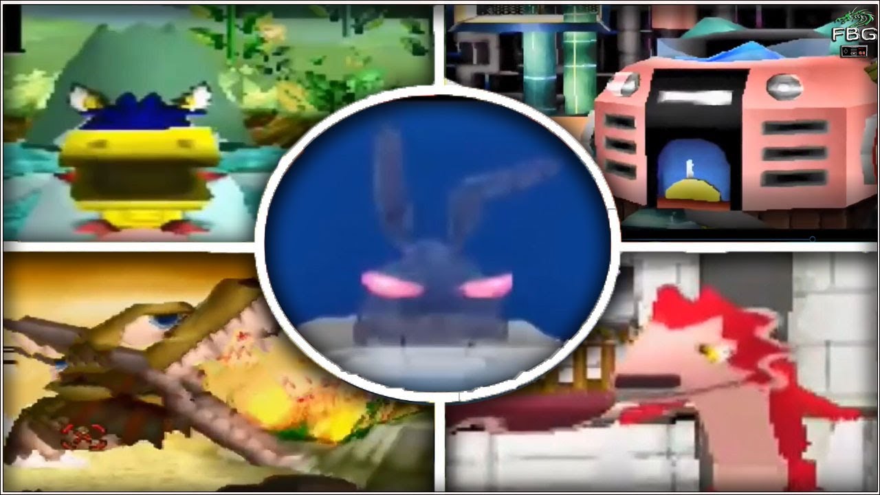 Rescue Shot - All Bosses