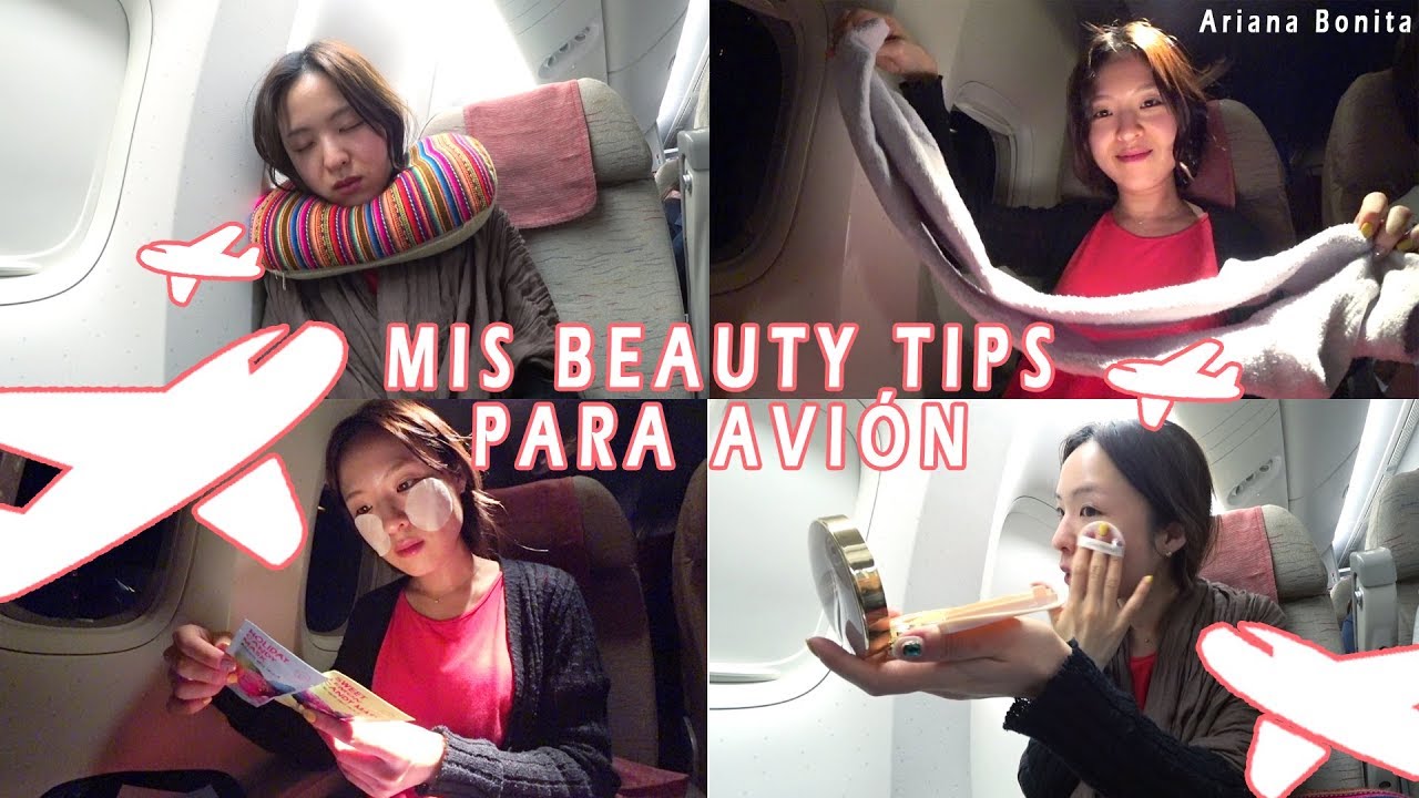 [KOR SUB] Mis consejos de BELLEZA para viajar en avión │ Vlog │ Viaje a Australia │ Ariana Bonita