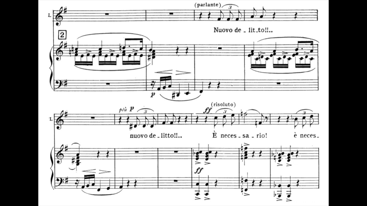 Maria Callas - Verdi: Macbeth: La luce langue (1958) [score]