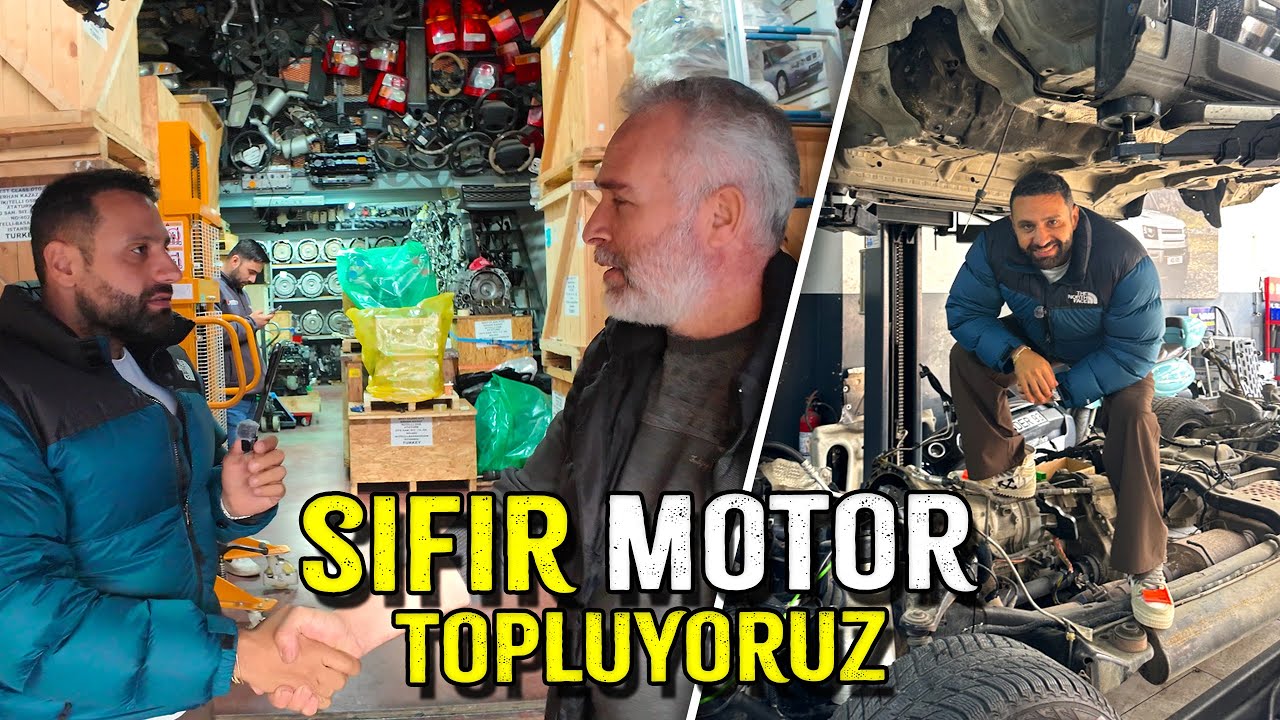 LAND ROVER MOTOR KIRDI | SIFIR MOTOR TOPLUYORUZ BÖLÜM 1