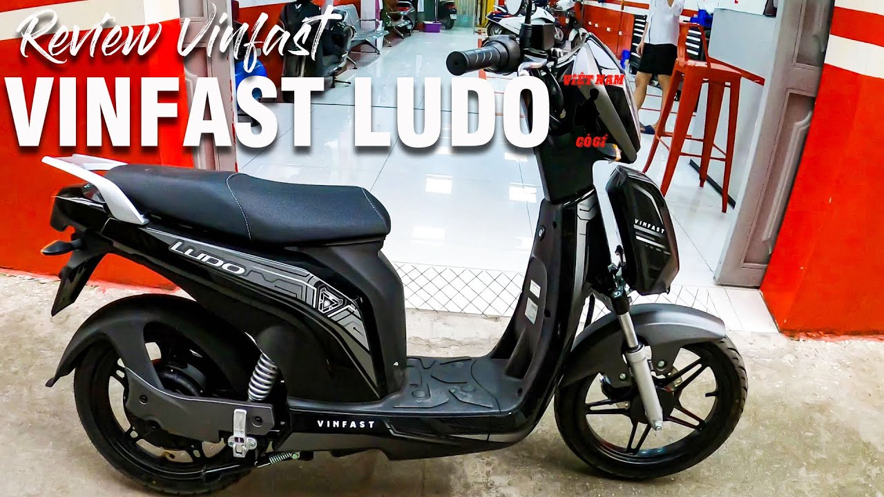 VINFAST LUDO: Review Xe Máy Điện Ludo Vinfast Dòng Xe Điện Dành Cho Học Sinh| Vietnamcogi