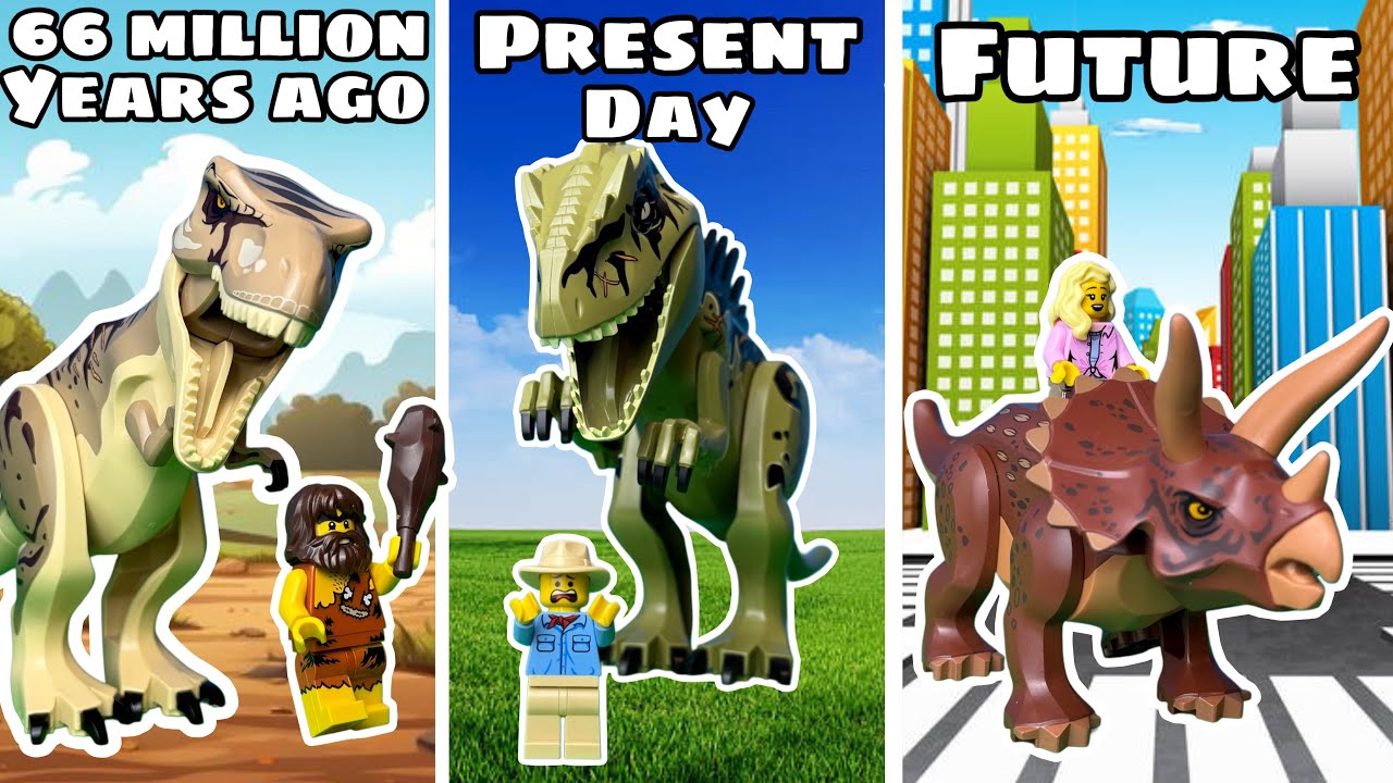 Я построил мультивселенную динозавров из Lego!