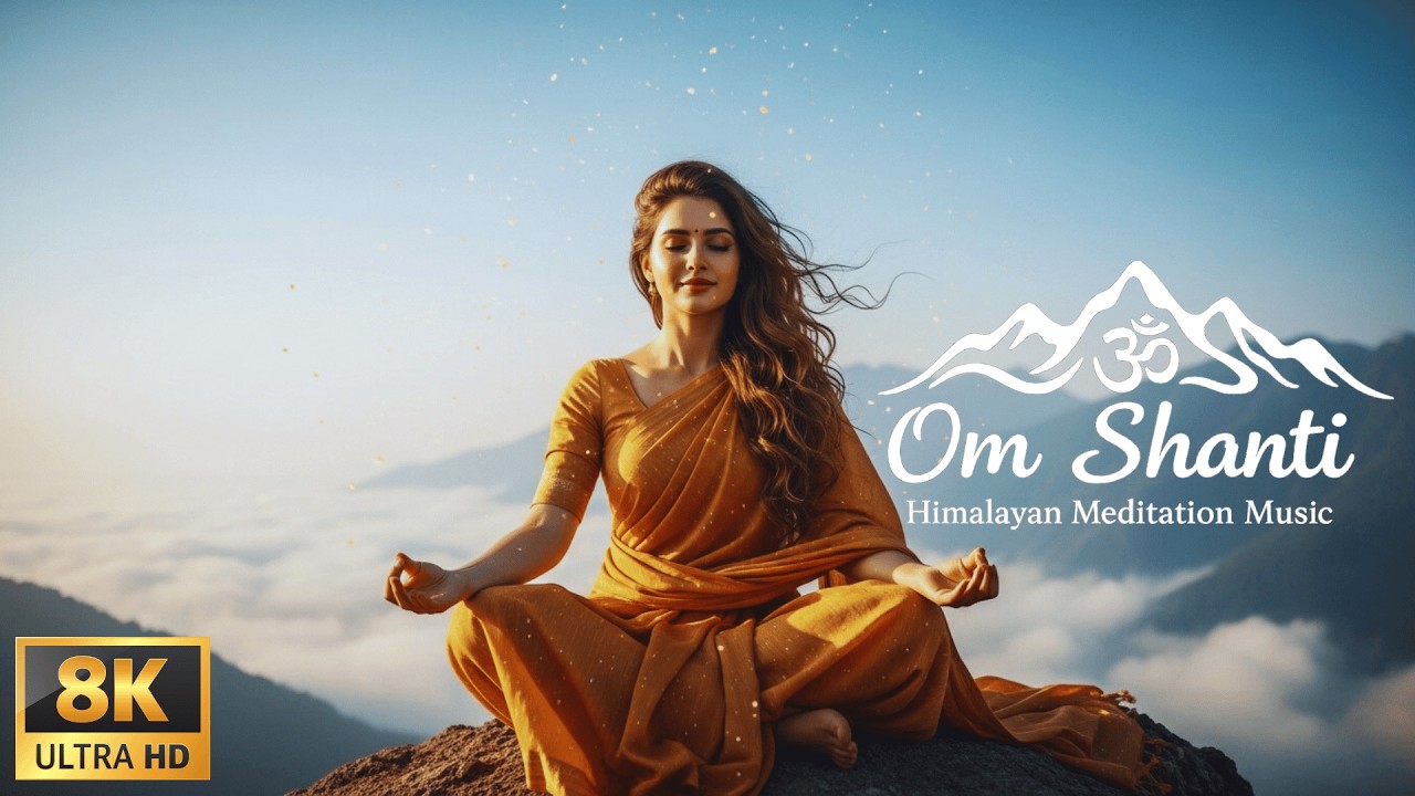 Om Shanti: Himalayan Meditation Music with Sitar, Peaceful Chants & Flute | Deep Relaxation