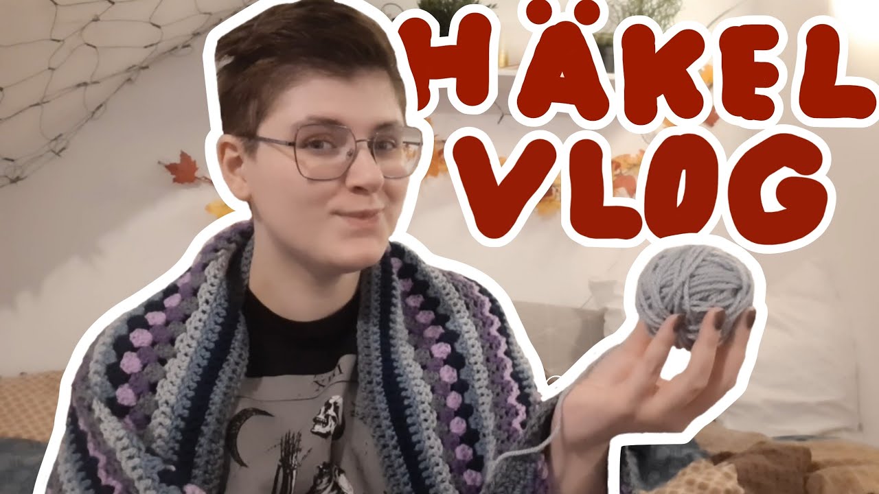 Kann ich die Decke innerhalb einer Woche beenden?! 🧶 | Häkel Vlog - Oktober 2024
