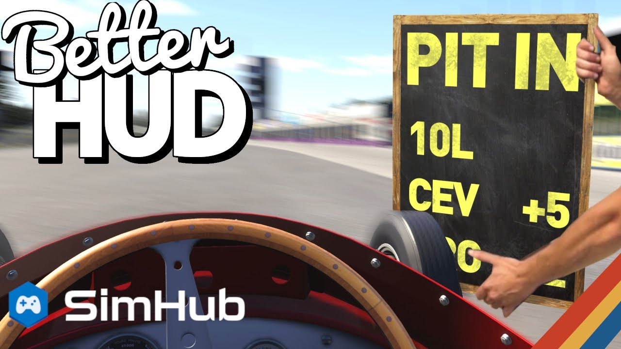 Погрузитесь в мир с помощью настраиваемых наложений HUD — SimHub