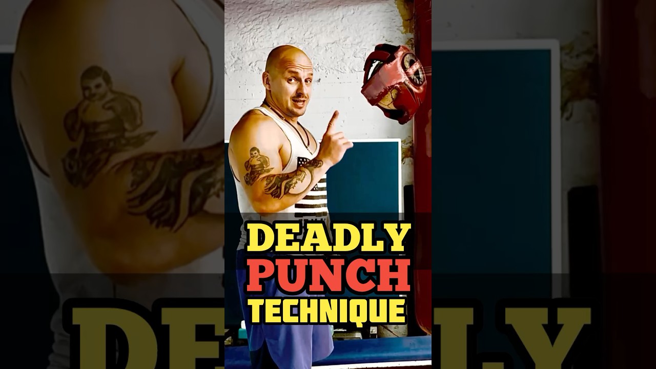 How to Land a Knockout Punch with Your Hands Down in a Street Fight. #viralvideo #fight #selfdefense