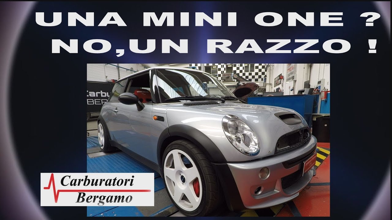 Una Mini One ?  No, un razzo ! By Carburatori Bergamo