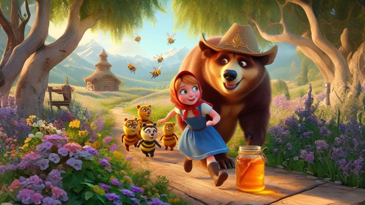 🍯 Masha & Bear vs. The Angry Bees! 😂🐻