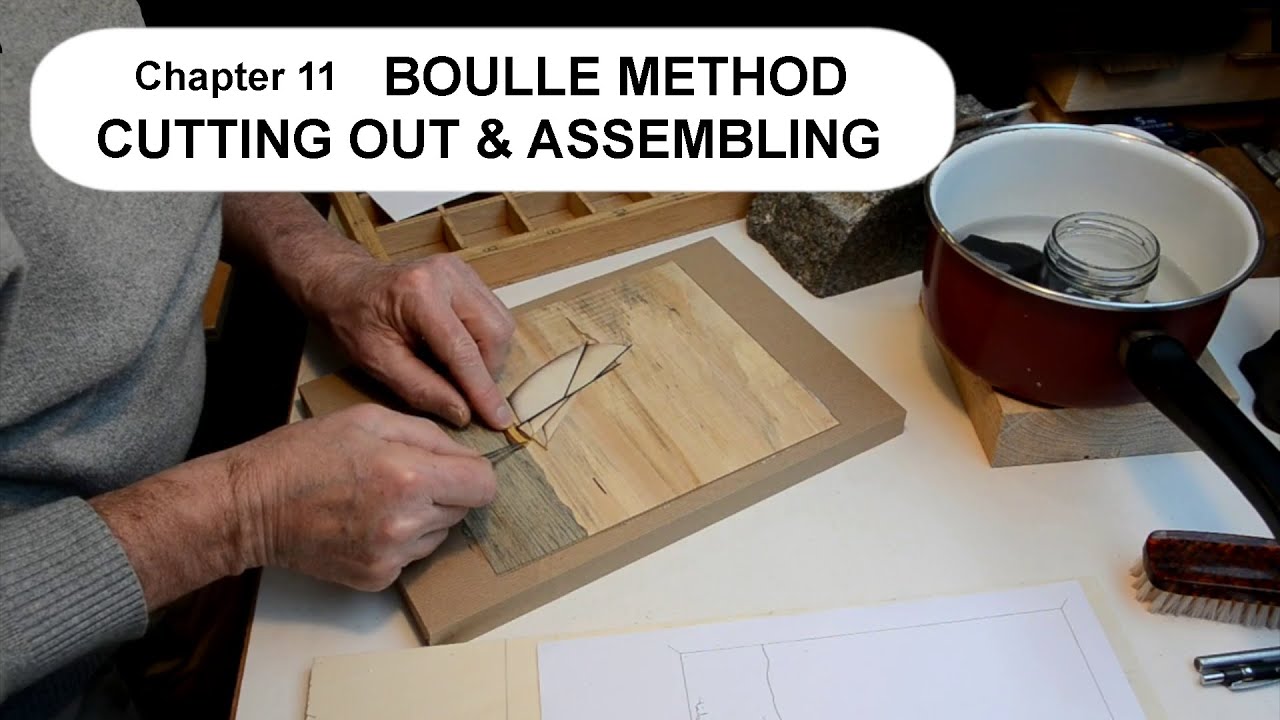 11 Boulle technique - Cutting out & assembling