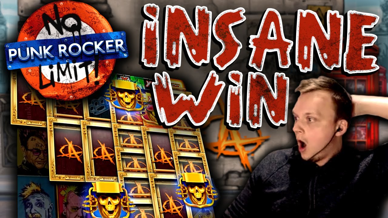 MASSIVE WIN on Punkrocker Slot Bonus Buy Feature!!