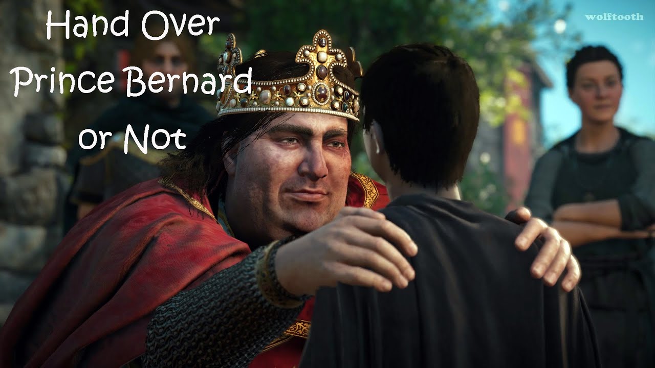 Hand Over Prince Bernard or Keep Him | Assassin's Creed Valhalla The Siege of Paris