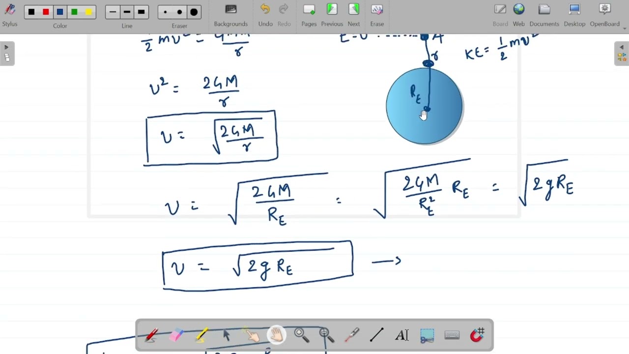 Example 7.3, Example 7.4, Escape speed, Gravitation, Class 11 Physics NCERT, NEET