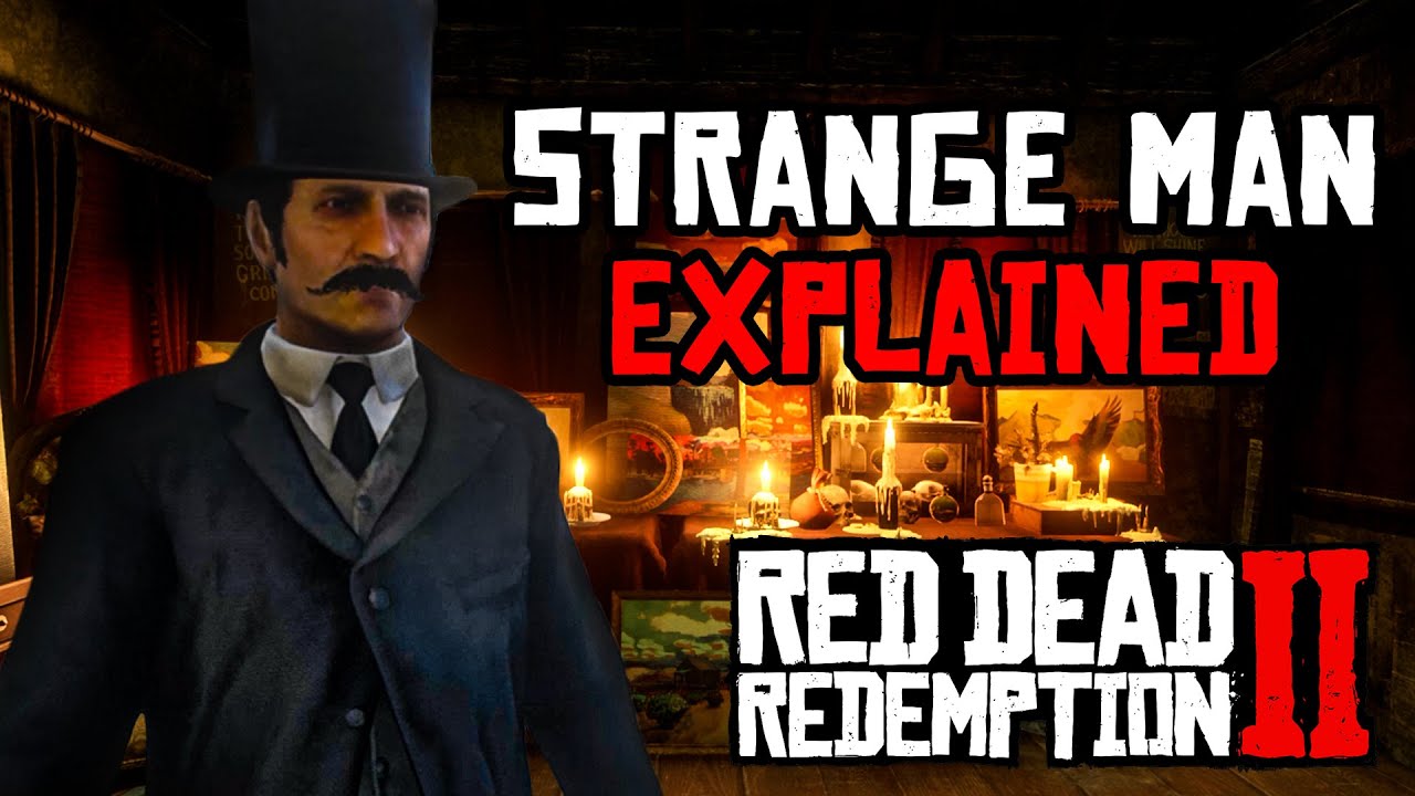 Странный человек объяснен и личность раскрыта (Red Dead Redemption 2)