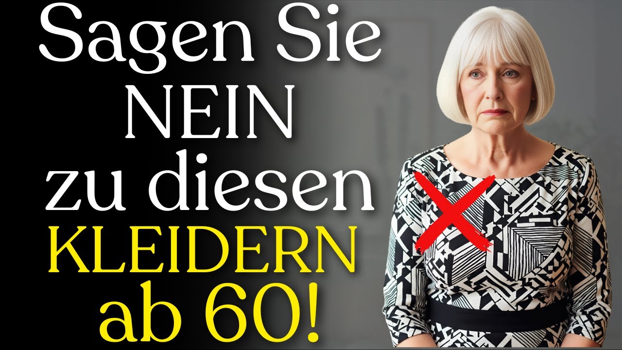 Das sind die 7 Kleider, die Frauen über 60 NICHT schmeicheln