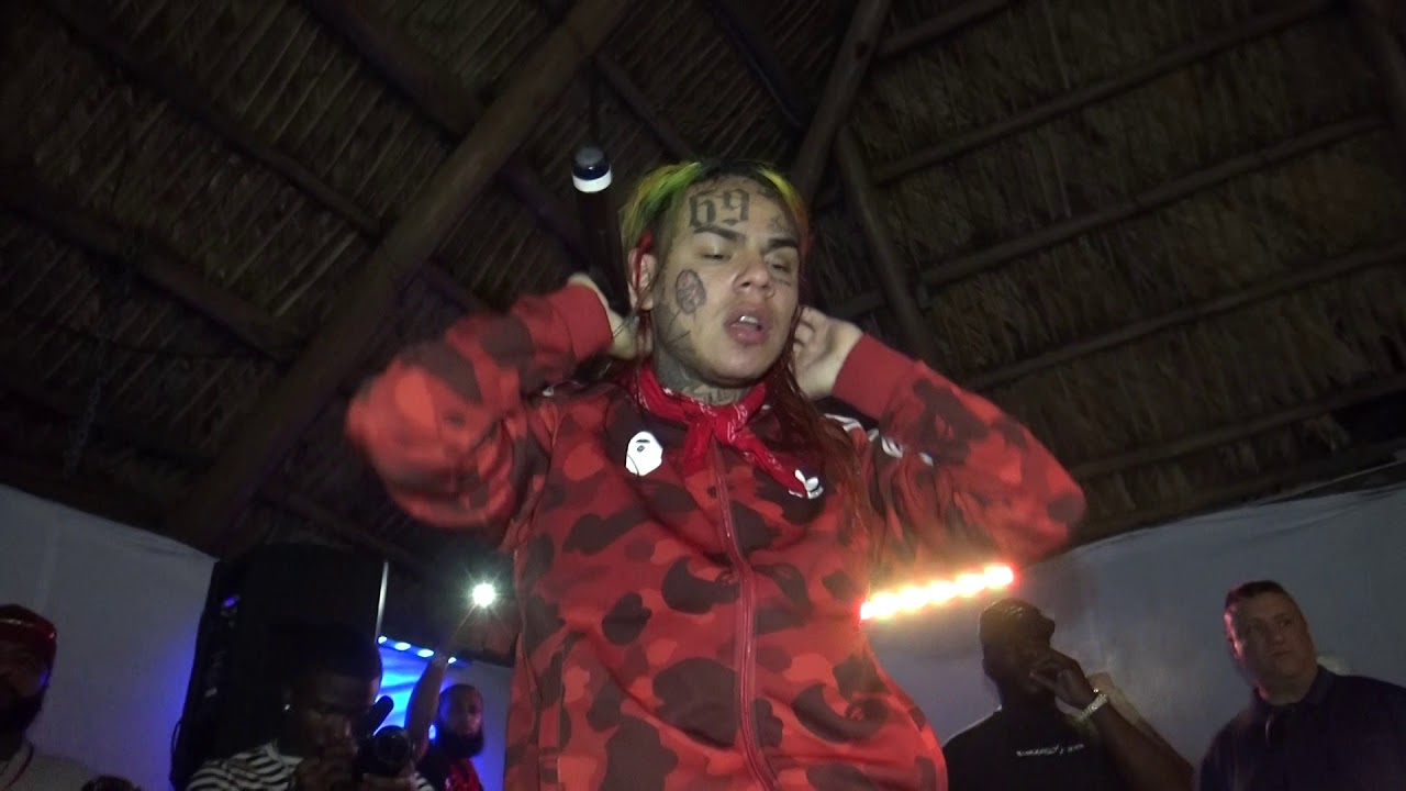 6ix9ine - Performance in Tampa 7/29/18 Green Gators vd 1