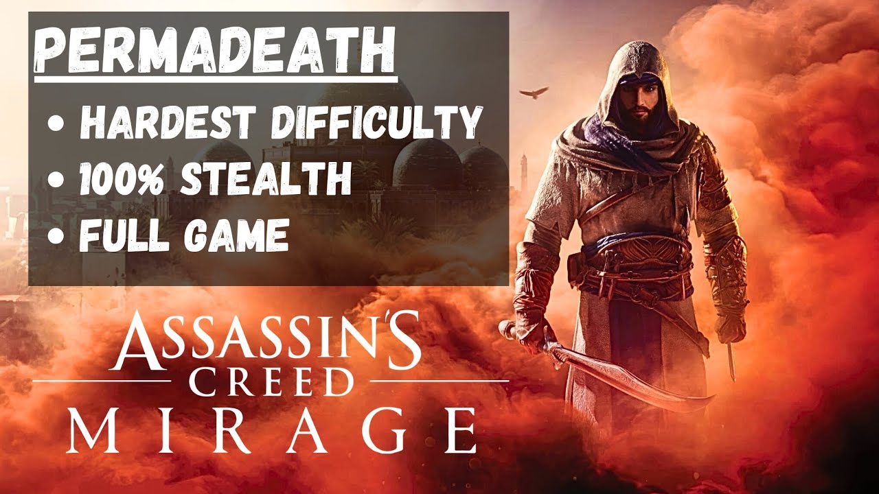 Assassin's Creed Mirage: NG+ Full Permadeath Run Playthrough | Master Assassin Difficulty
