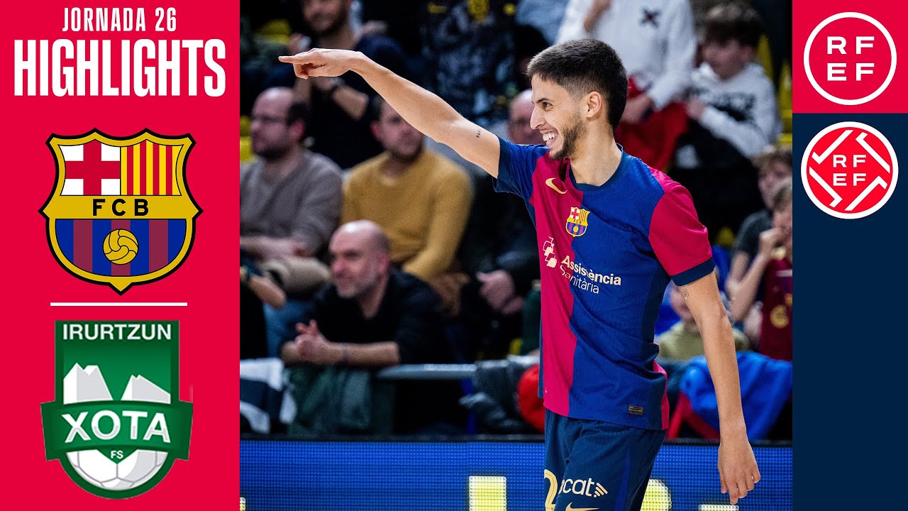 Resumen #PrimeraDivisiónFS Barça 5-2 CA Osasuna Magna | Jornada 26