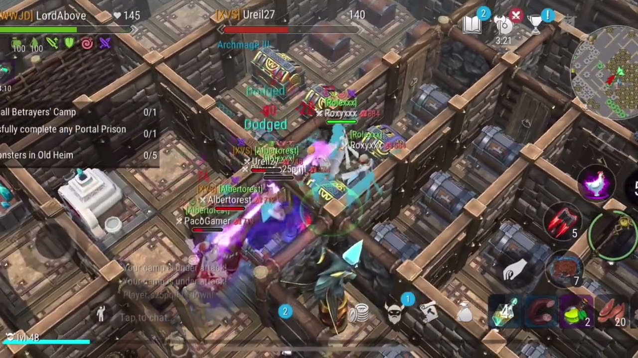 Frostborn family PvP and Raids!