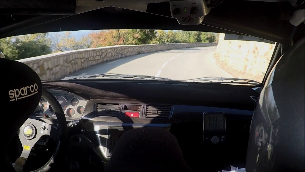 Finale des Rallyes Marseille - es8 sainte baume - Anthony Leduc / Alex Desquiret - Mitsu evo 9 N4