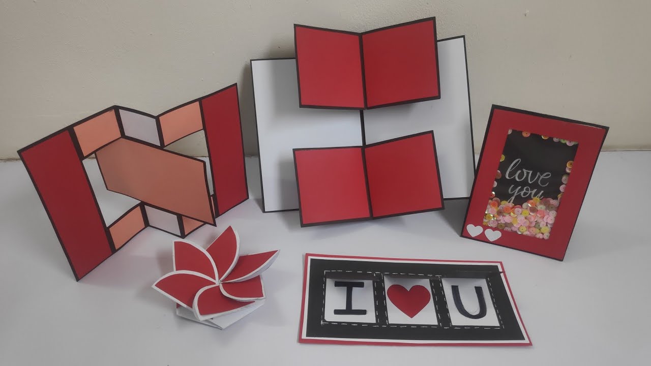 how to make different cards for scrapbook /cards tutorial for scrapbook /cards for scrapbook