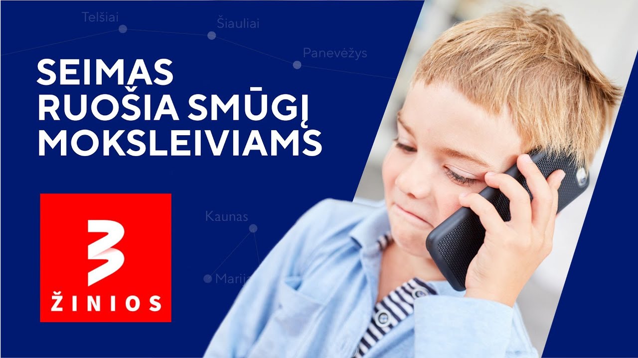 Telefonai mokyklose bus UŽDRAUSTI?