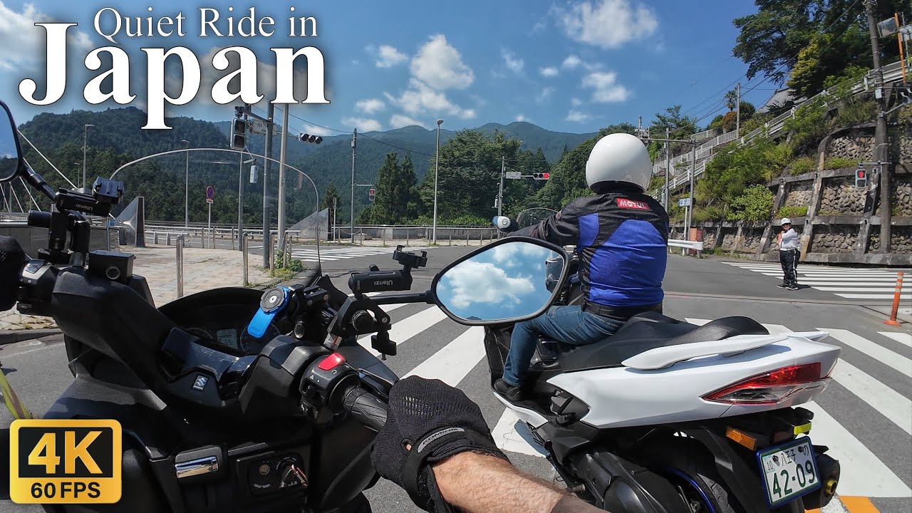 Motorbiking Japan・From Ome Station to Okutama's Ogouchi Dam in western Tokyo