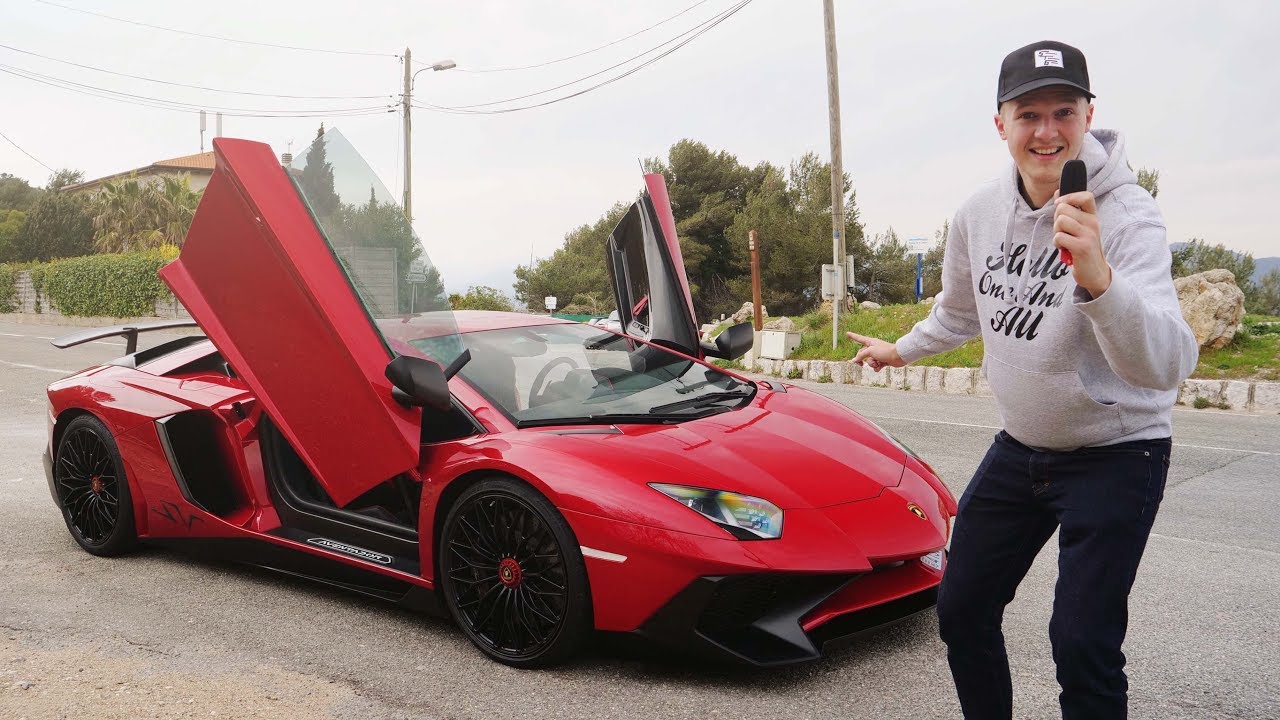 My First Time Driving A Lamborghini Aventador!