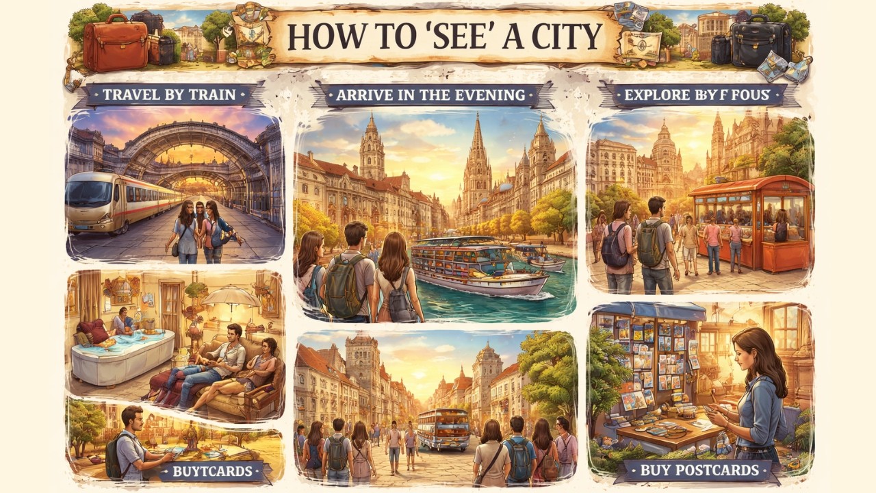 168 - HOW TO 'SEE' A CITY  (Reader at Work 1)  #listening #reading #ingilizce #english