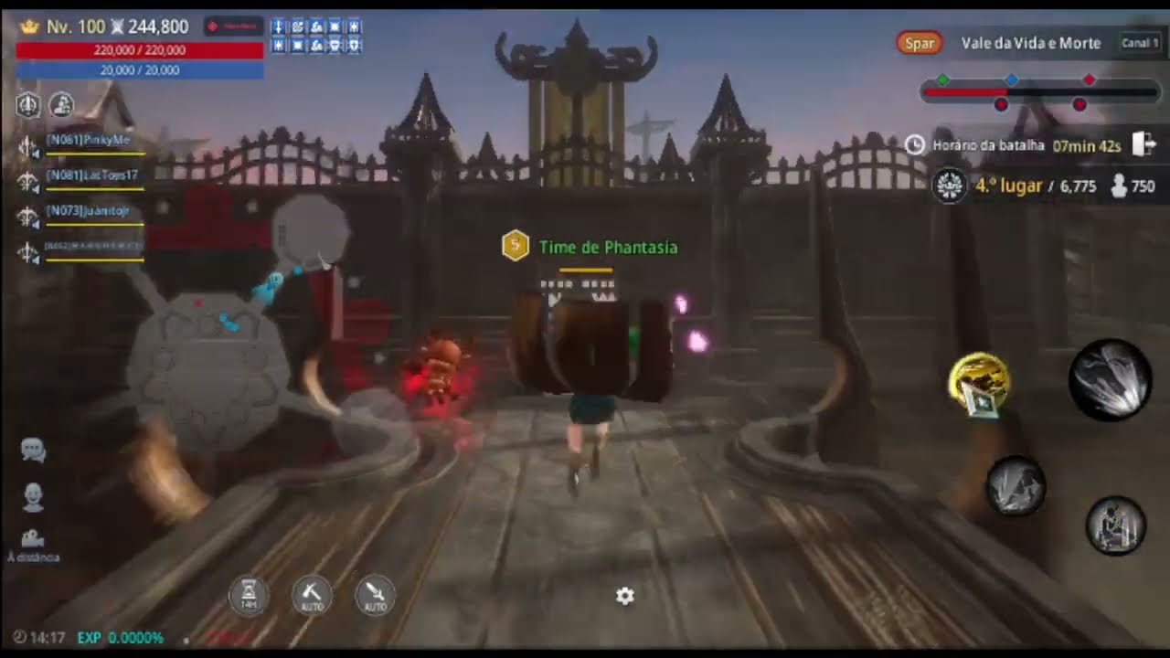 Vale da Vida e Da M0rte - Mir4 - Taoista - ainda aprendendo a mecânica do evento!