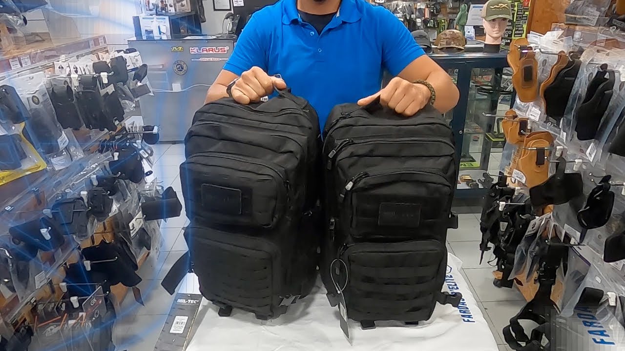 MOCHILAS ASSAULT MIL-TEC 36L POR FARDAS D'ELITE