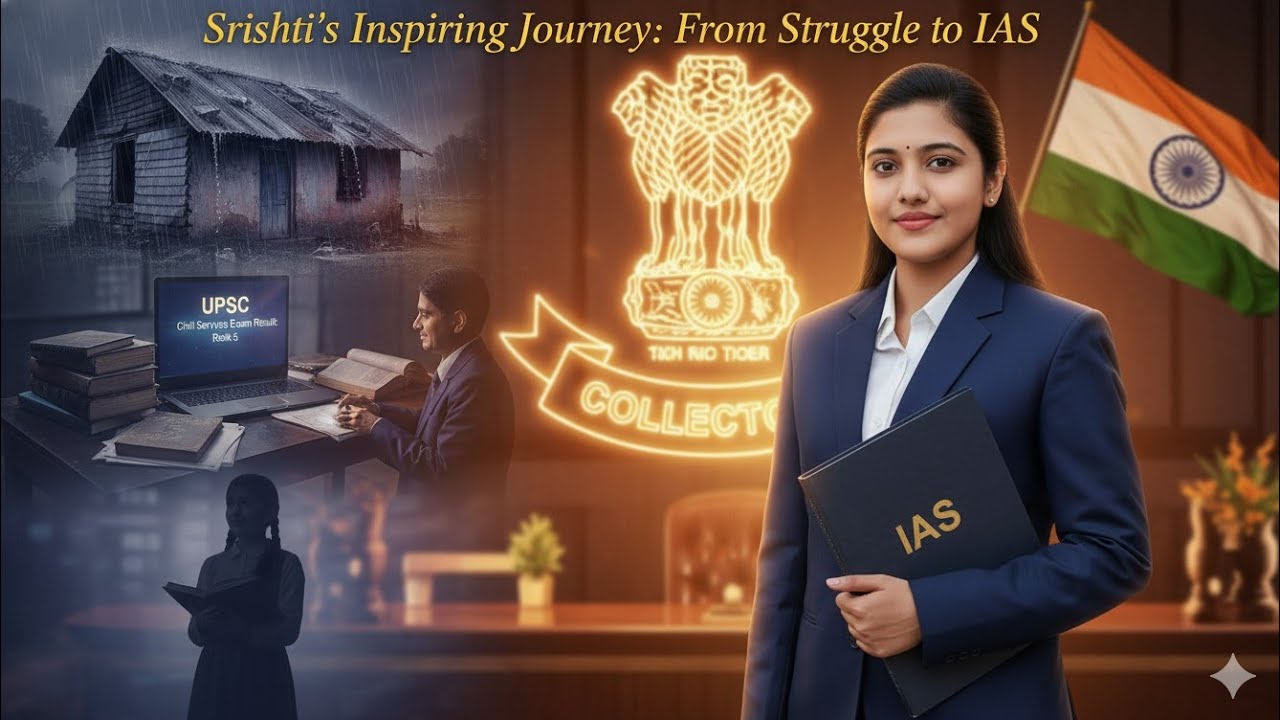  बिना कोचिंग के ✨ IAS तक — एक लड़की की जिद ने बदल दी किस्मत!”#motivation#successstory#inspiration 