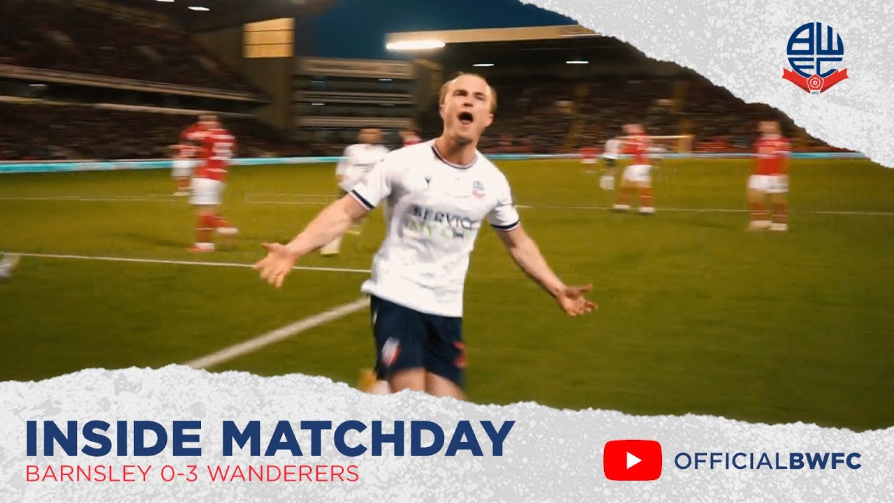 INSIDE MATCHDAY | Barnsley 0-3 Wanderers