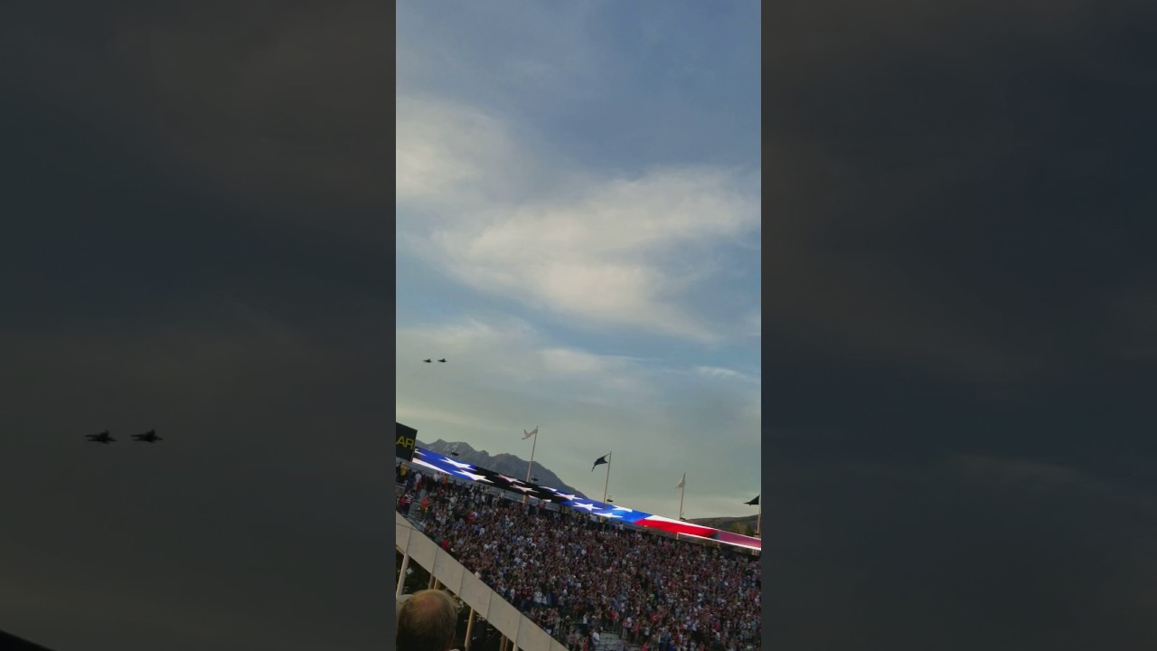 Stadium of Fire Flyover