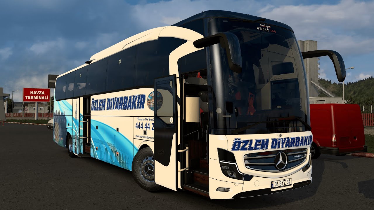 DÜZCE-HAVZA | TRAVEGO 16 SHD | BOL VİRAJLI | ETS2 | T300RS