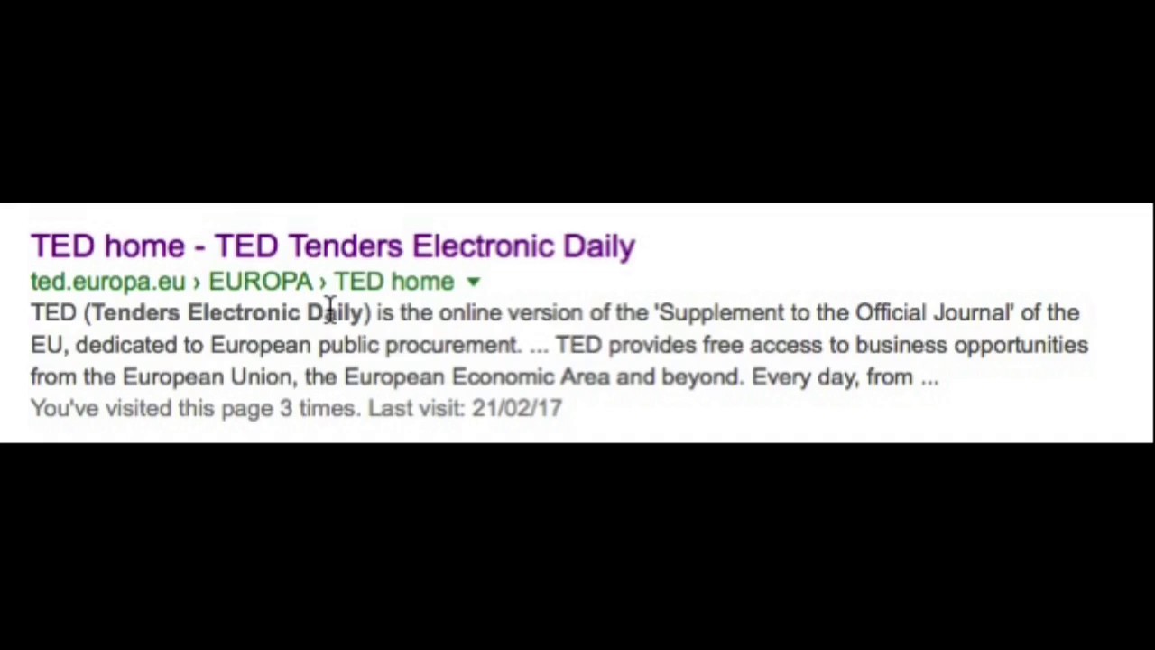 Find #Tenders for your #business for #free