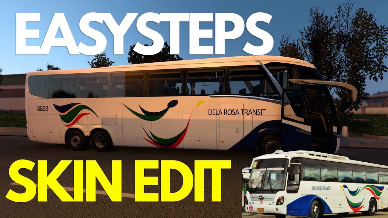 ETS2 - Bus Skin Edit (Philippines ) Easy Steps