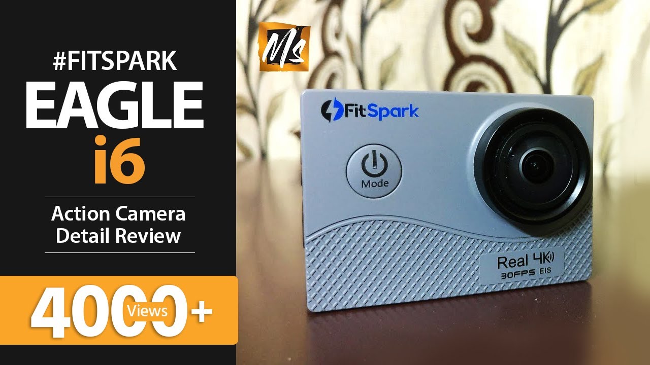 Fitspark Eagle i6 Real 4K Action Camera Review
