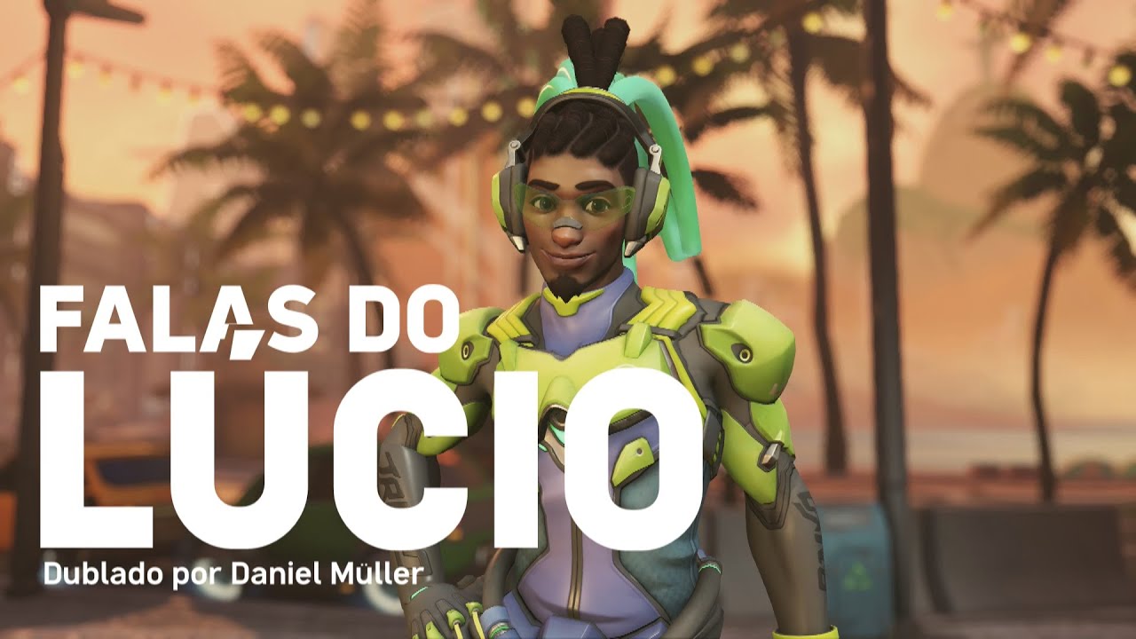 Lúcio: Todas as Falas Dubladas do Overwatch 2 (Até a 6ª Temporada)