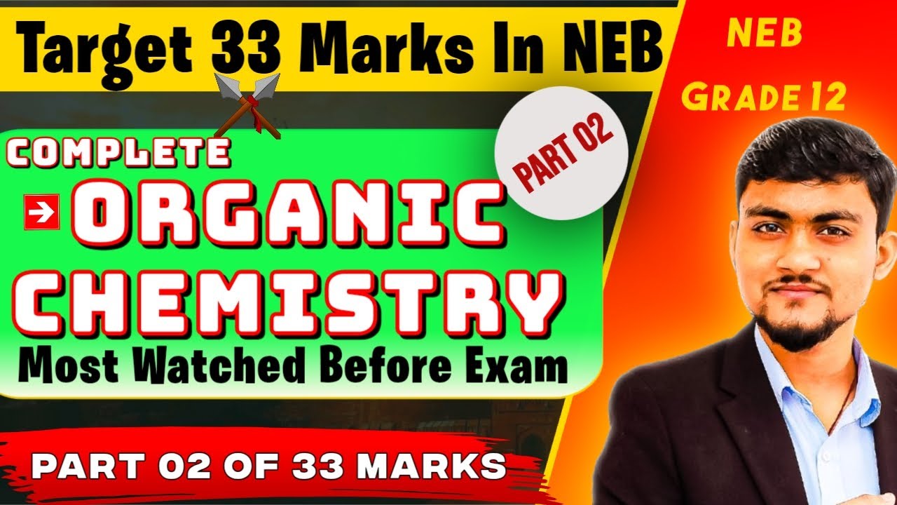 🔥Class 12 Organic Chemistry  Series Part 02 ( Haloalkane End +Chloroform) Score 33 Mark #NEBClass12