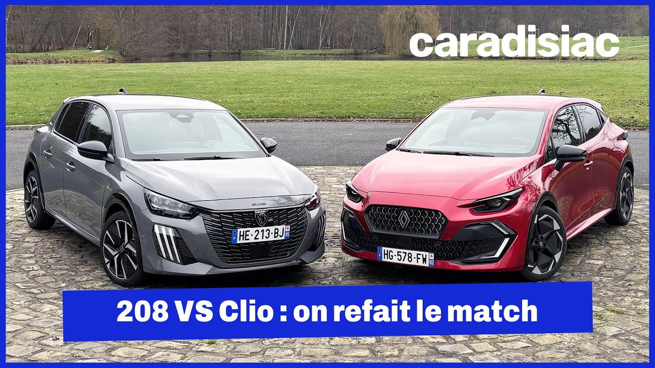 La nouvelle Renault Clio affronte la Peugeot 208
