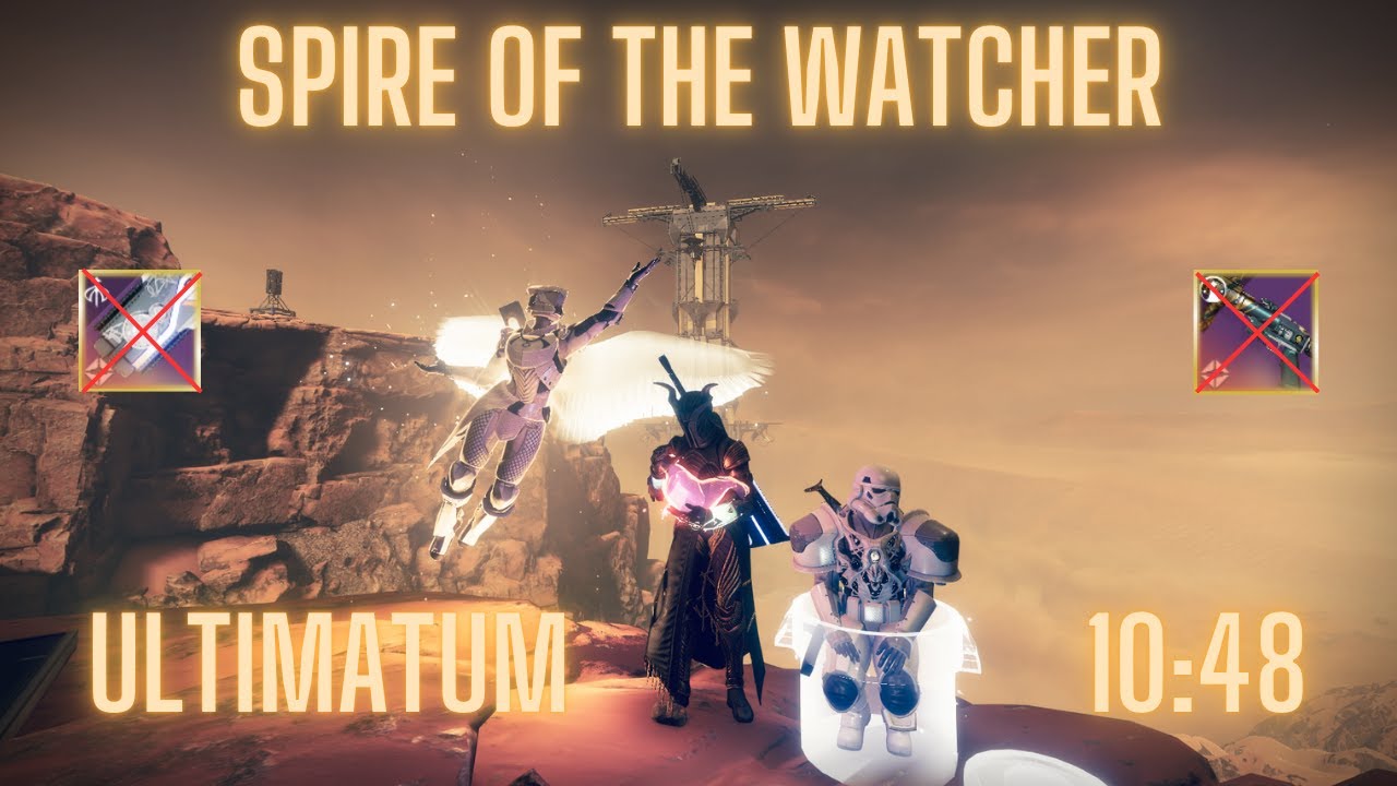 Spire of the Watcher Ultimatum in 10:48 (No Swords/MT/OOB/SKIPs)