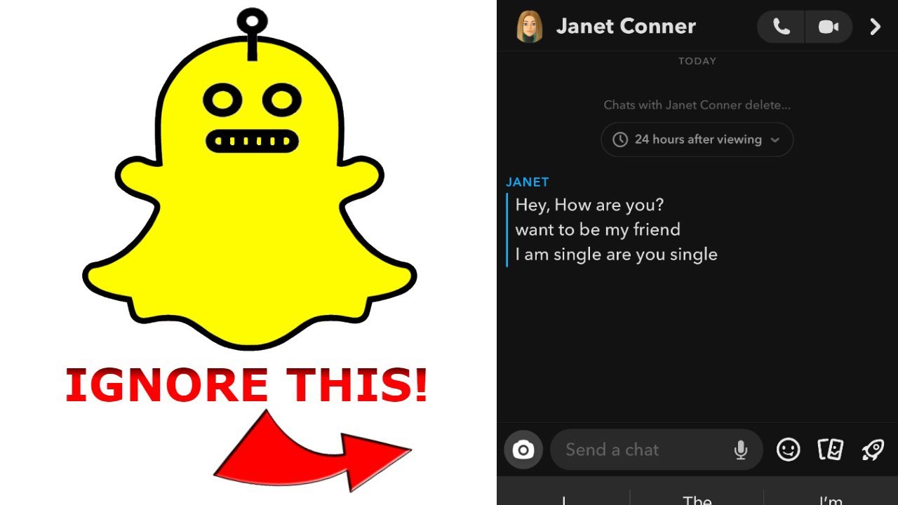 ИГНОРИРУЙТЕ этих людей в Snapchat! (Бот злится!)