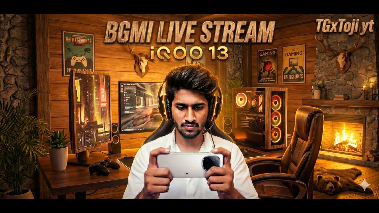 🔥 iQOO 13 120FPS 🚀 MAX Graphics | OriginOS BGMI Live Gameplay | Performance Test#bgmi #bgmilive