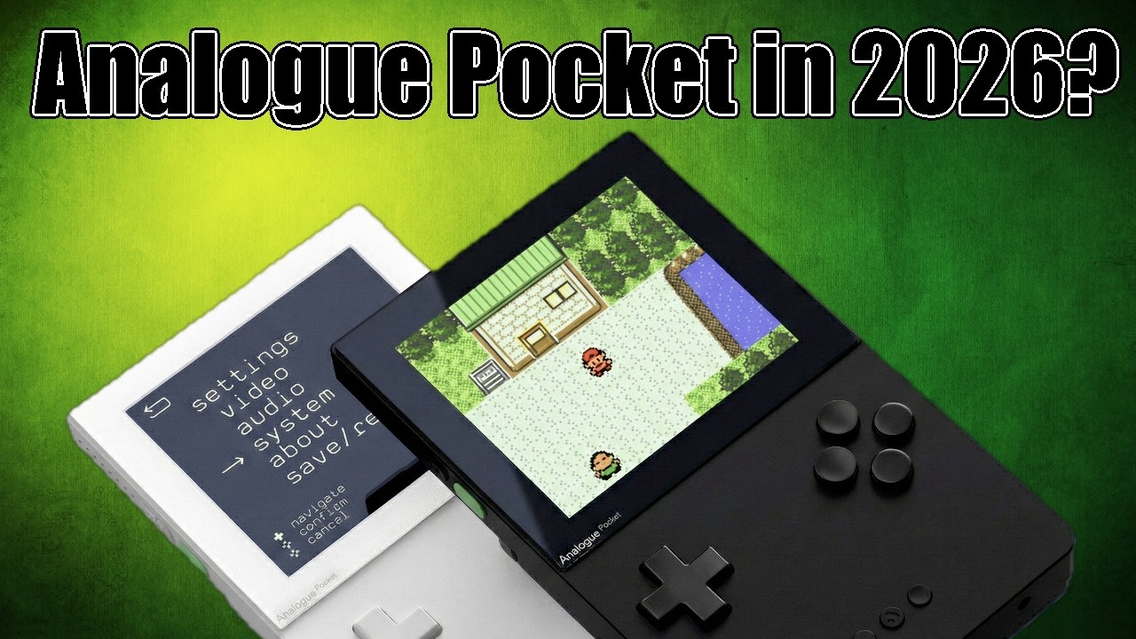 Обзор и игровой процесс Analogue Pocket.