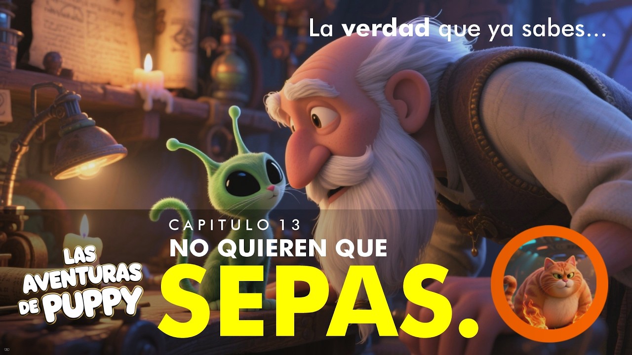 NO QUIEREN QUE SEPAS ESTO… Puppy fue abducido, Capítulo 13 🛸👽 Leonardo Da vinci