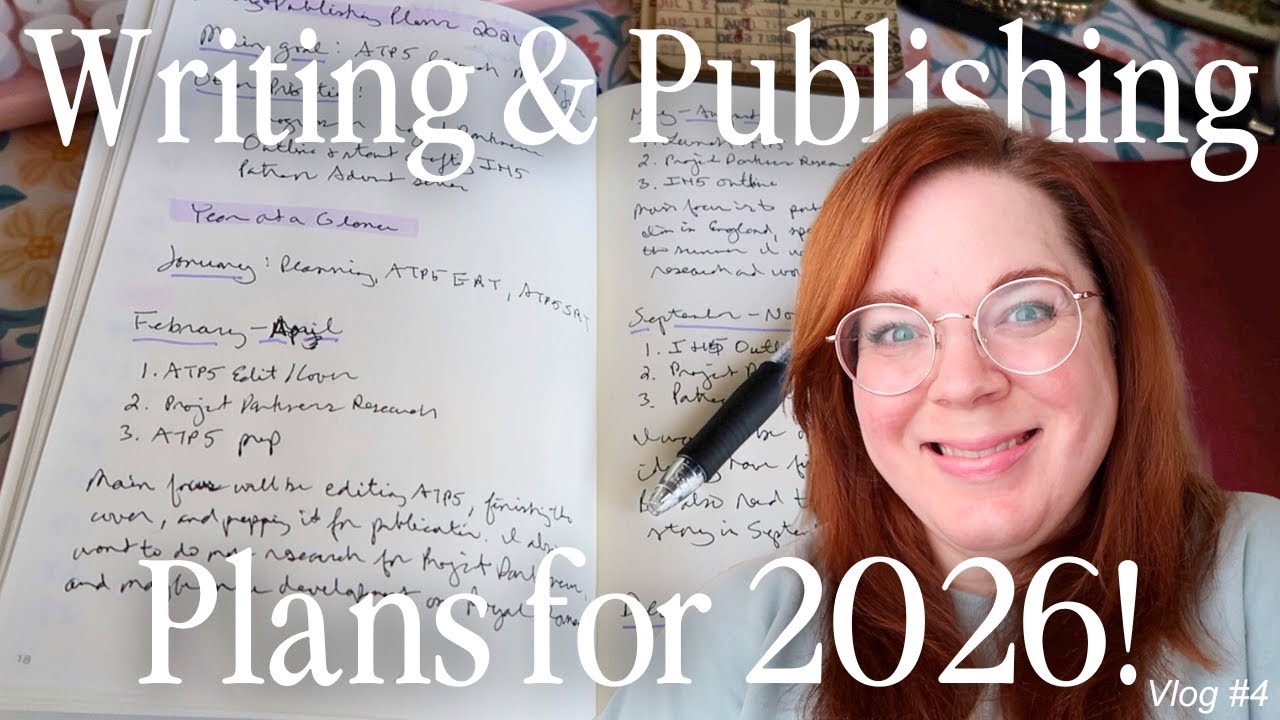 What you need to know before you make your writing and publishing plans for 2026 | Vlog 4 2026