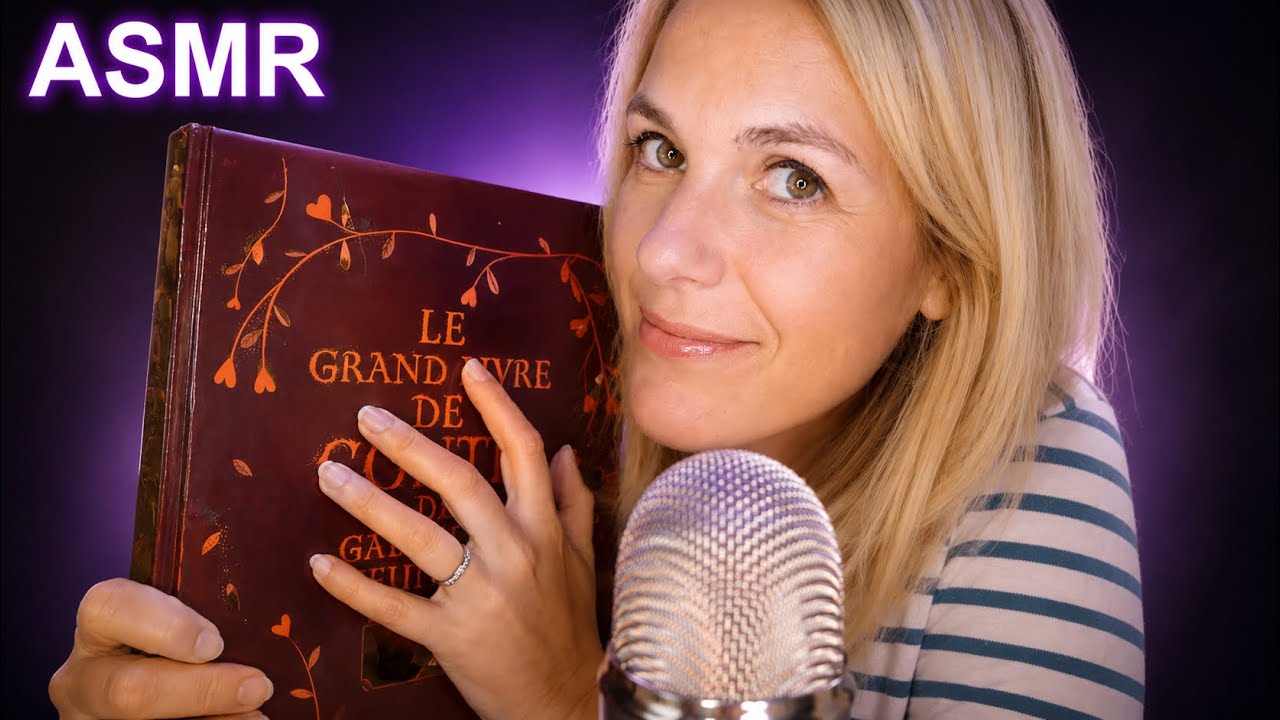 ASMR FR 📚 100% CHUCHOTEMENT !!! Lecture chuchotée - Les frères Grimm