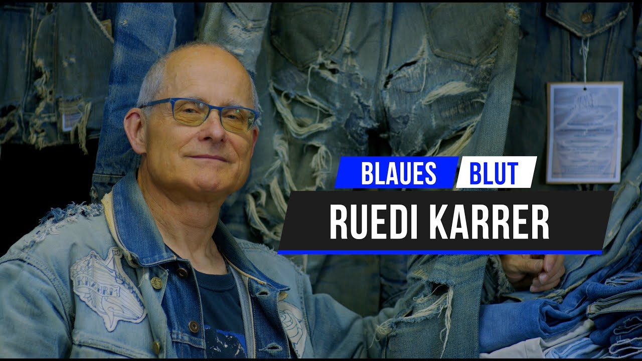 Blaues Blut - Ruedi Karrer - Jeansmuseum Z&uuml;rich